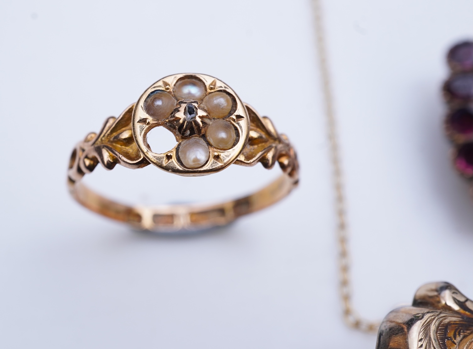 A collection of jewels, 19th century